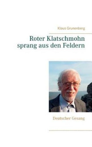 Roter klatschmohn sprang aus - sprang,