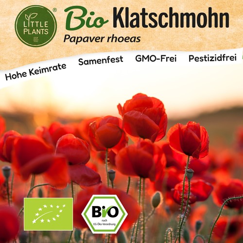 Klatschmohn samen 2000 - -,