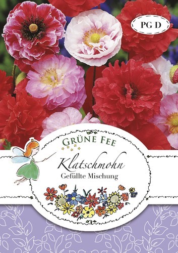 Klatschmohn gefüllte mischung - klatschmohn,